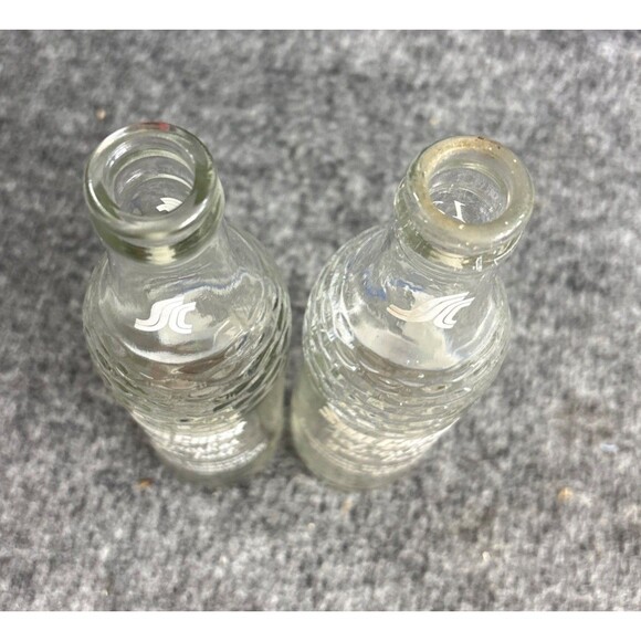 Vtg SunCrest Glass Soda Bottles 12 Fl Oz National NuGrape Co Atlanta GA Pair - Picture 7 of 7